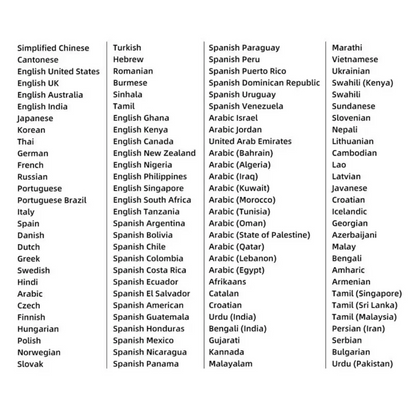 Stylo traducteur de voyage