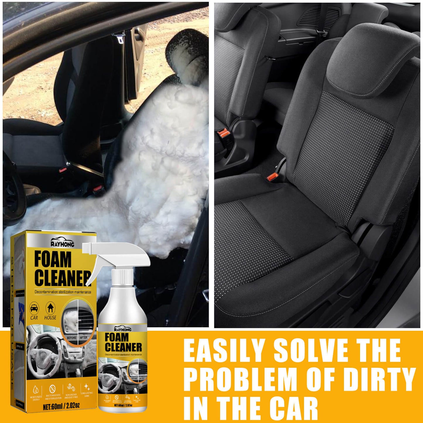 🔥 New Hot Sale 50% off🔥Multi-Purpose Foam Cleaner