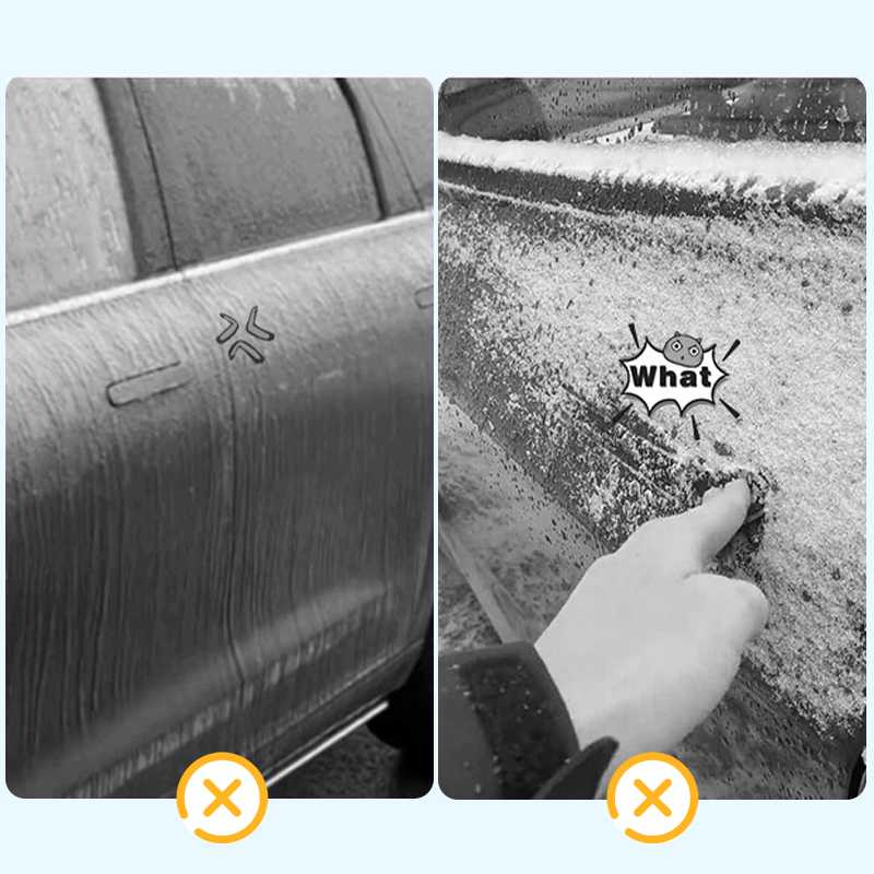 Gott des Reichtums - Magnetische Frostschutzaufkleber für Autotürgriffe
