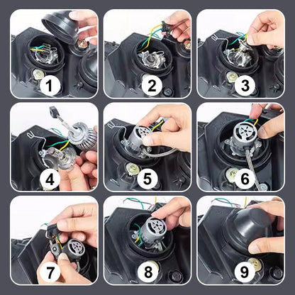 Phares LED haute luminosité pour voitures de rénovation