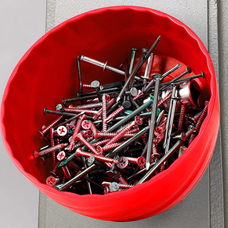 Plateau magnétique pour douilles, vis, écrous, boulons et pièces métalliques