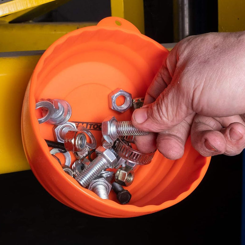 Plateau magnétique pour douilles, vis, écrous, boulons et pièces métalliques