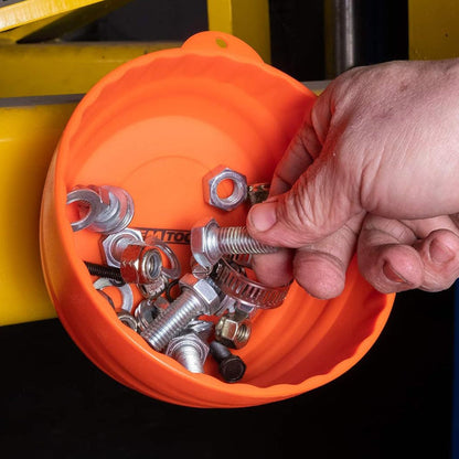 Plateau magnétique pour douilles, vis, écrous, boulons et pièces métalliques