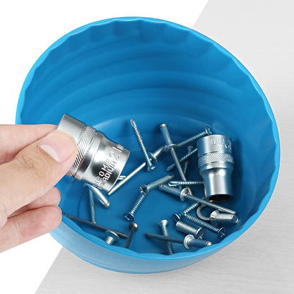 Plateau magnétique pour douilles, vis, écrous, boulons et pièces métalliques