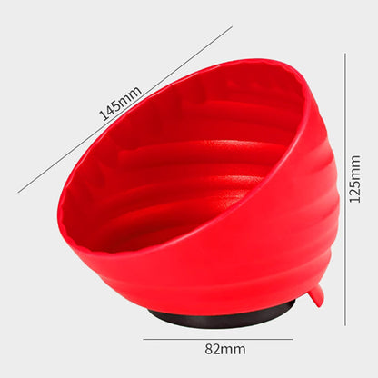 Plateau magnétique pour douilles, vis, écrous, boulons et pièces métalliques
