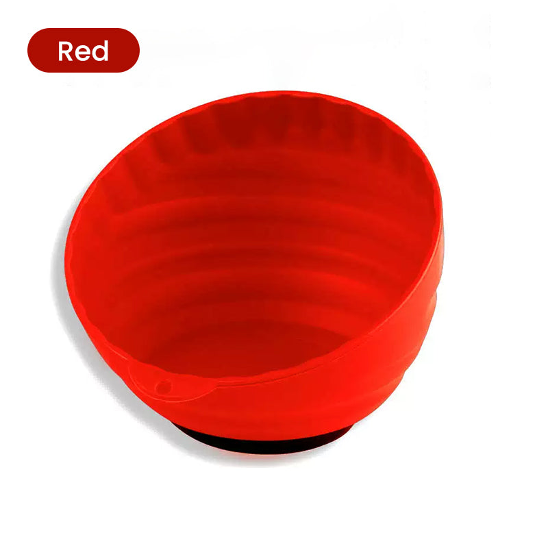 Plateau magnétique pour douilles, vis, écrous, boulons et pièces métalliques