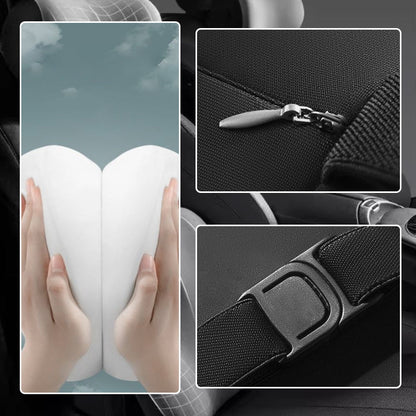 Appuie-tête et support lombaire en mousse à mémoire de forme pour siège auto