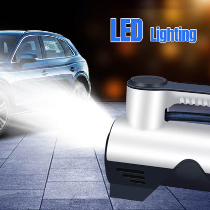 Gonfleur de pneus de voiture portable sans fil avec affichage numérique