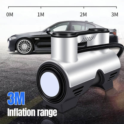 Gonfleur de pneus de voiture portable sans fil avec affichage numérique